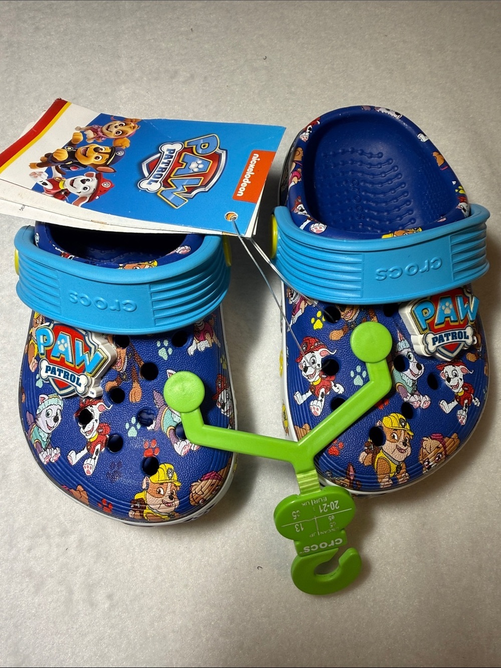 Toddler PawPatrol™ Off Court Clog. Little Kids Size C5 (1-2yr old)